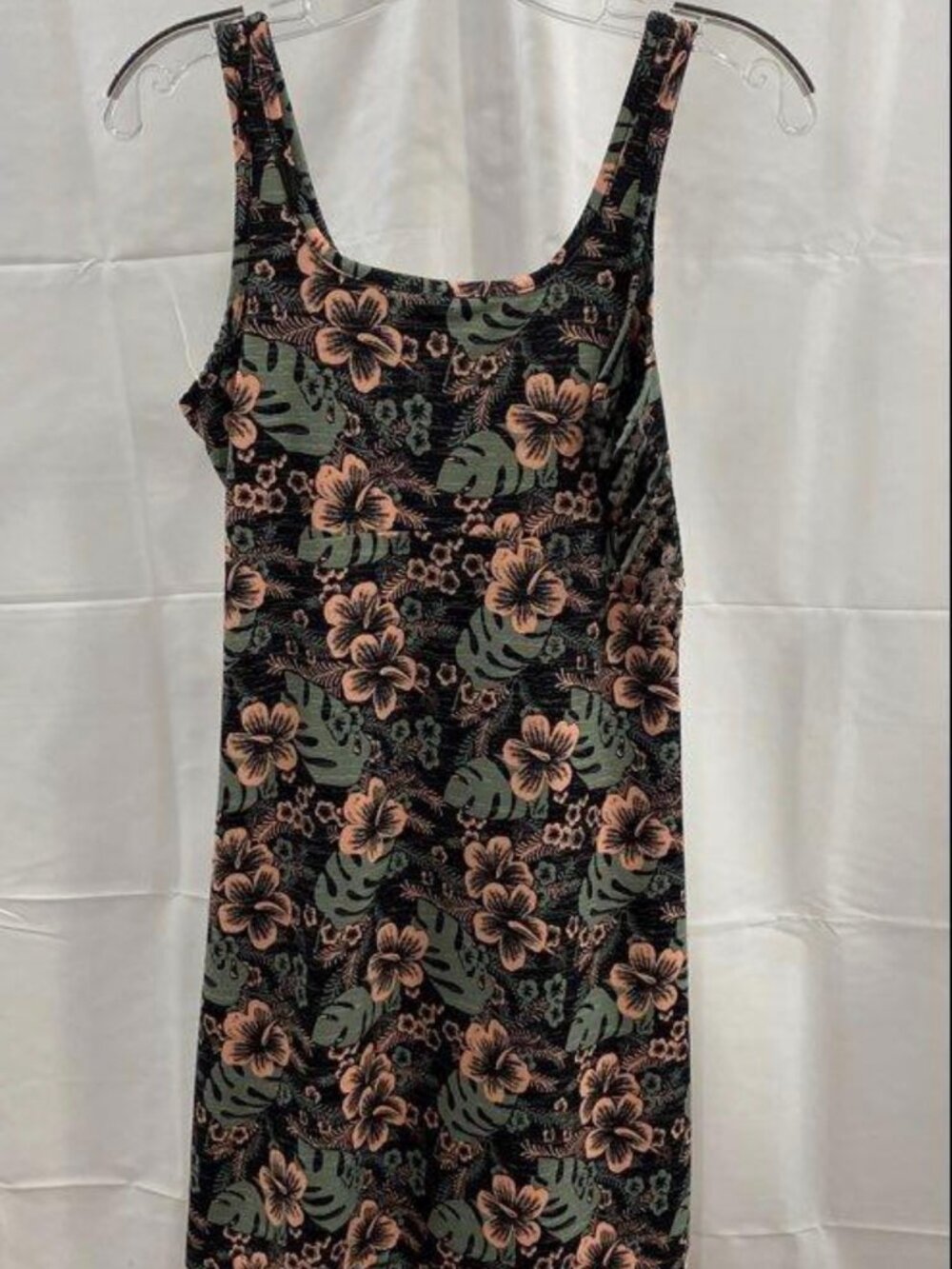 Columbia Sage Pink Tropical Floral Performance Dress S